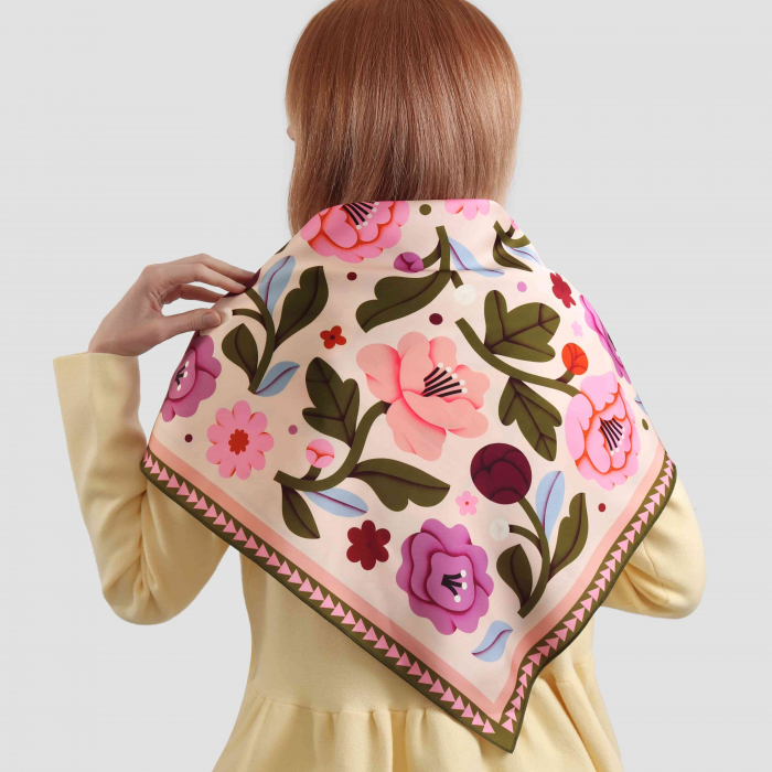 Silk scarves