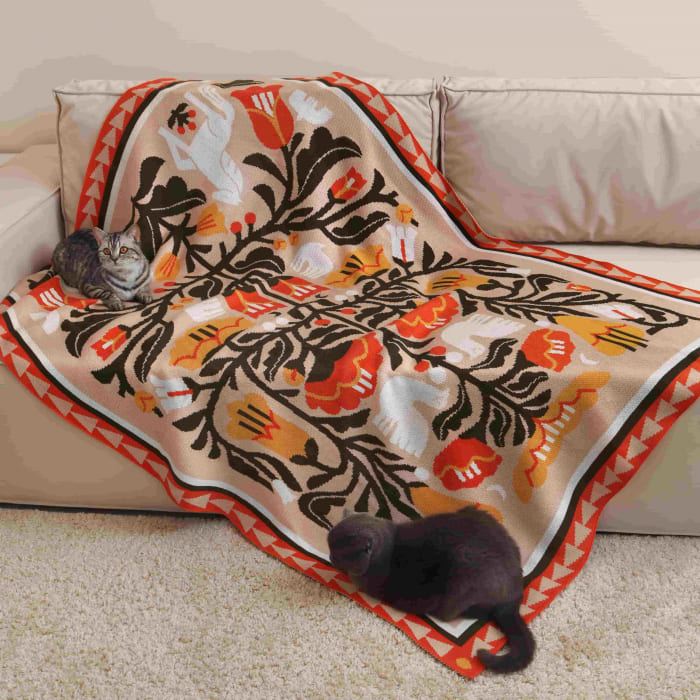 Wild Meadow Throw